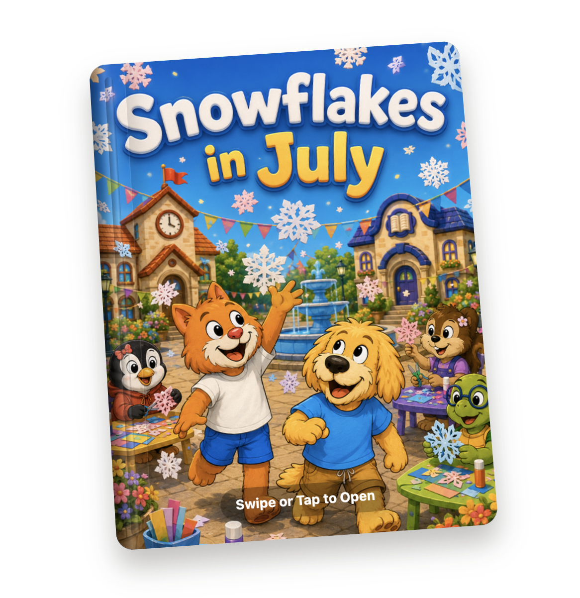 Snowflakes in July
