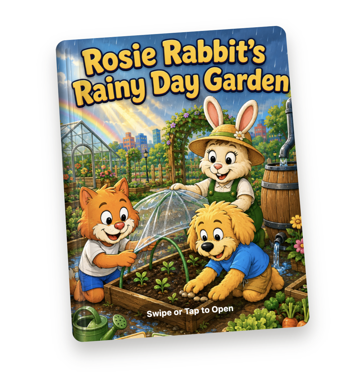 Rosie Rabbit's Rainy Day Garden