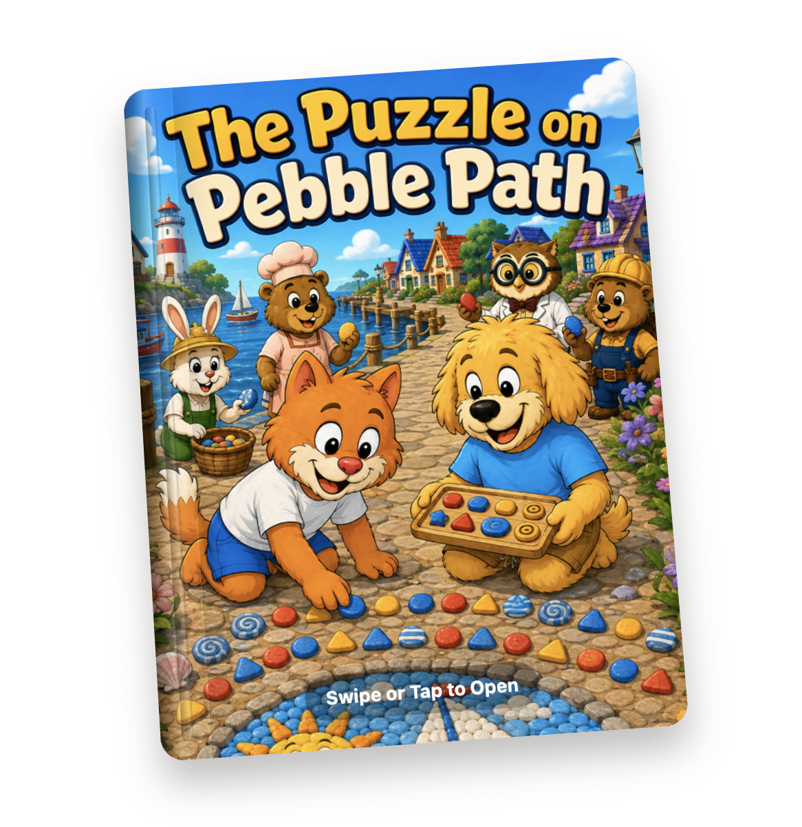 The Puzzle on Pebble Path