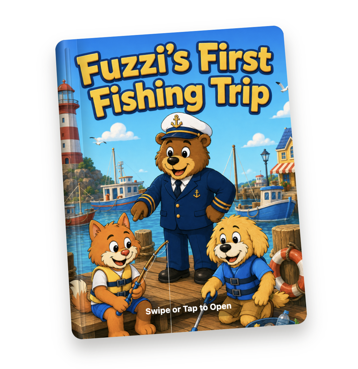 Fuzzi's First Fishing Trip