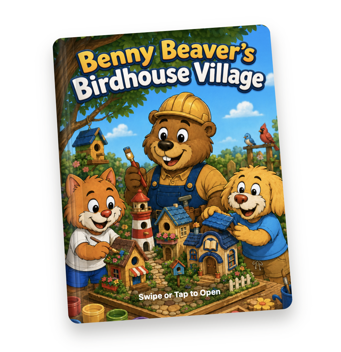 Benny Beaver's Birdhouse Village