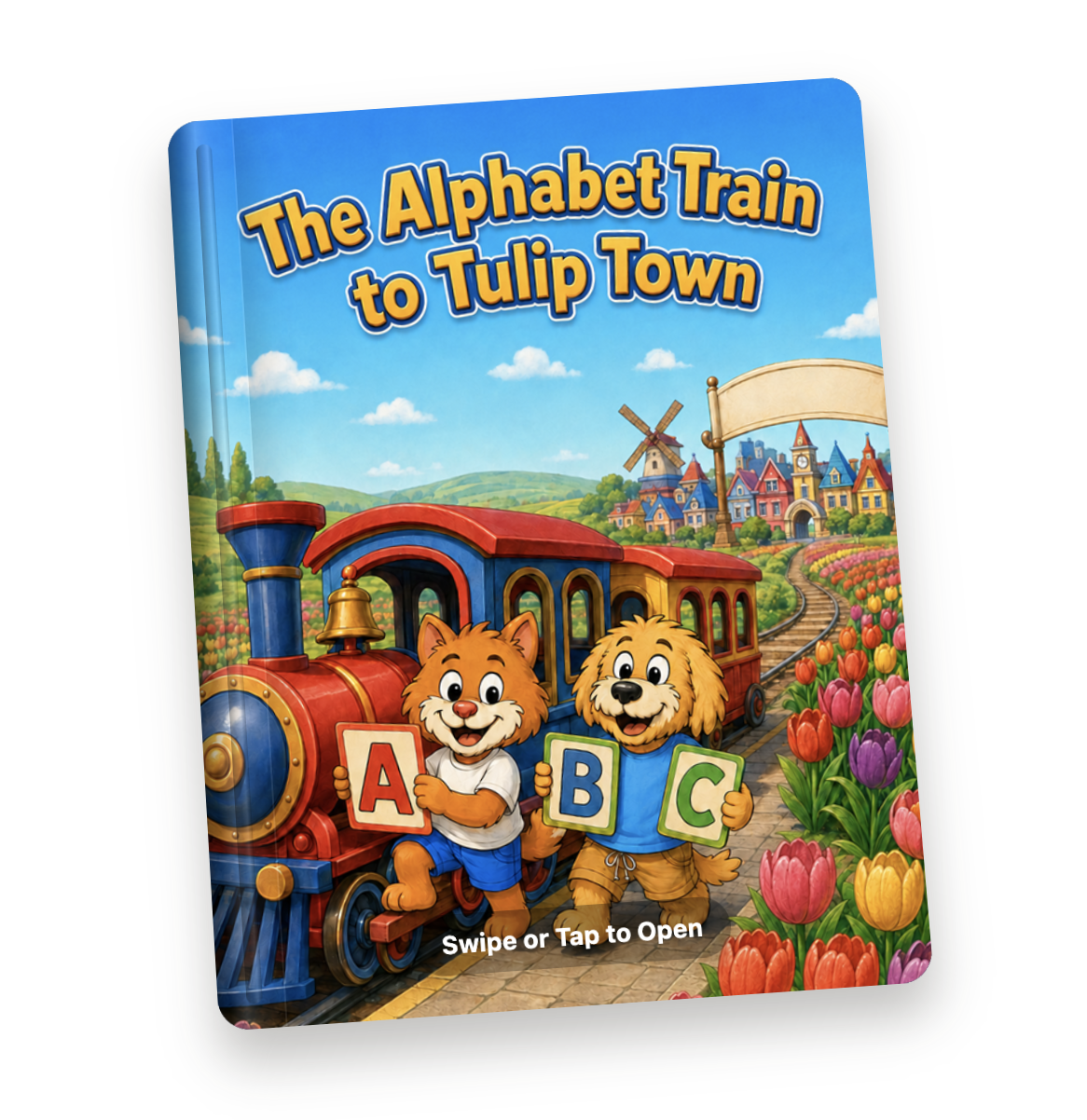 The Alphabet Train to Tulip Town