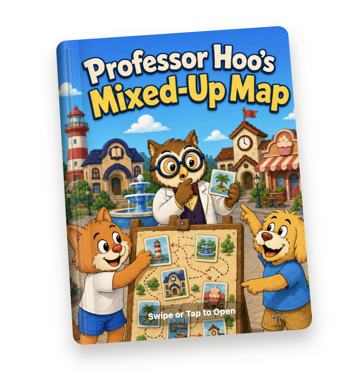 Professor Hoo's Mixed-Up Map