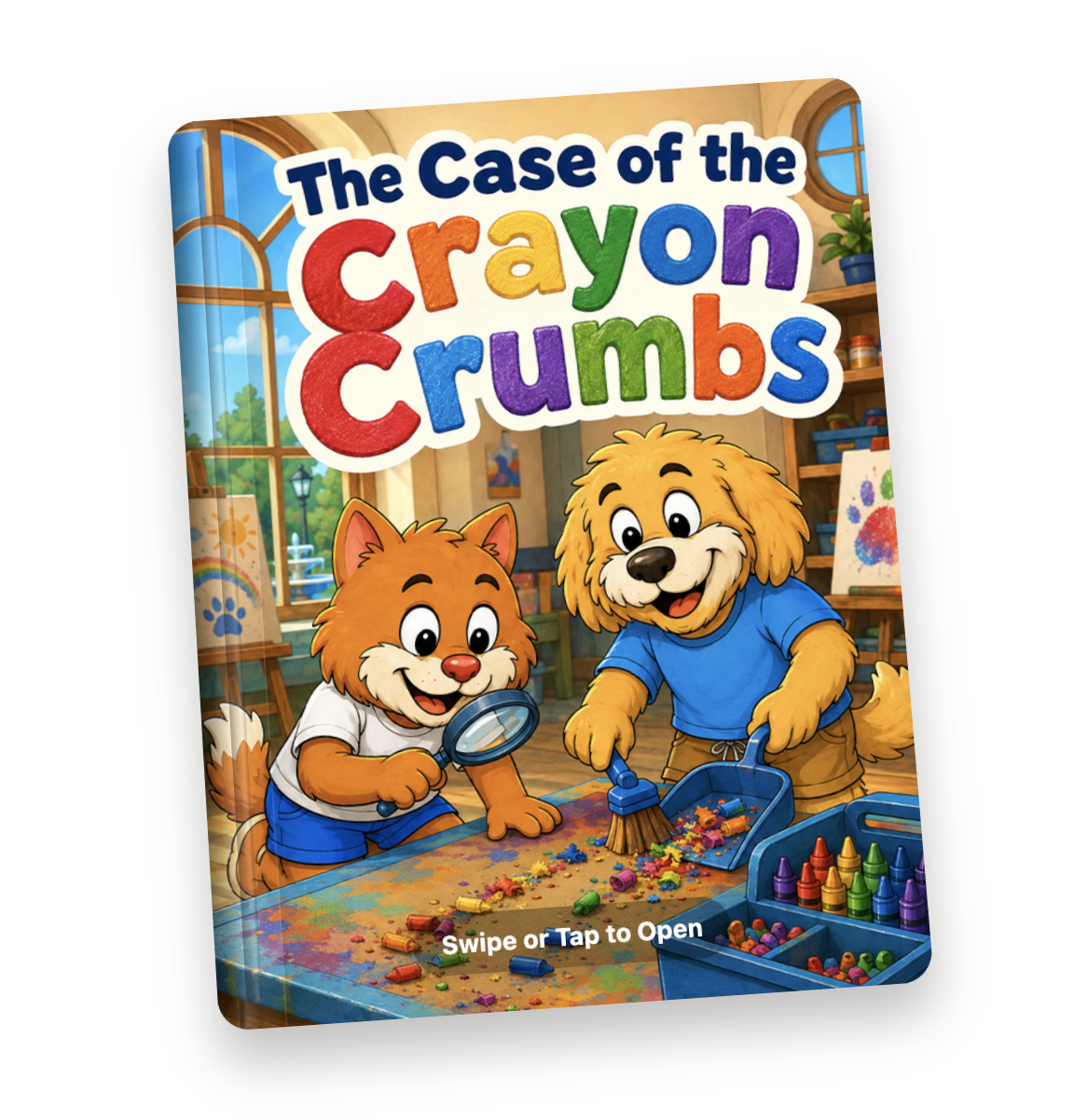 The Case of the Crayon Crumbs