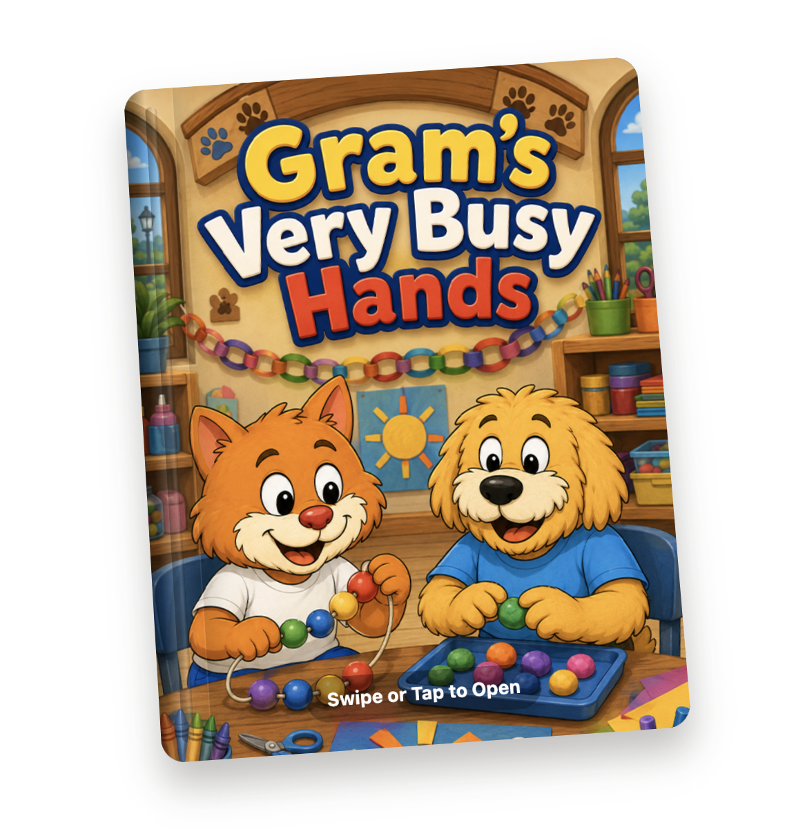 Gram's Very Busy Hands