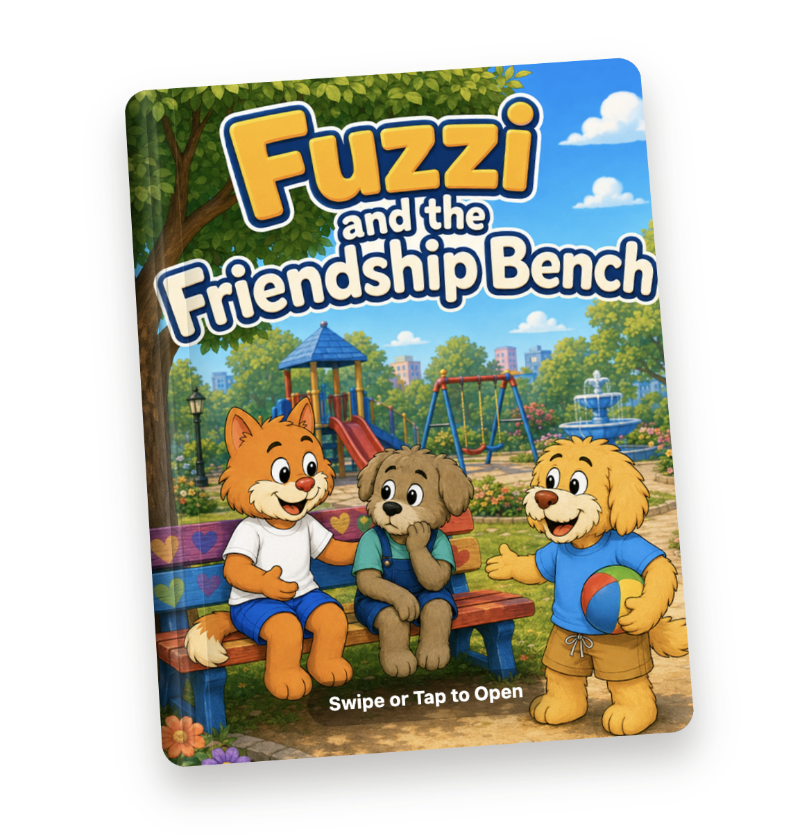 Fuzzi and the Friendship Bench
