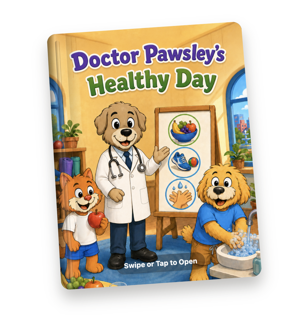 Doctor Pawsley's Healthy Day