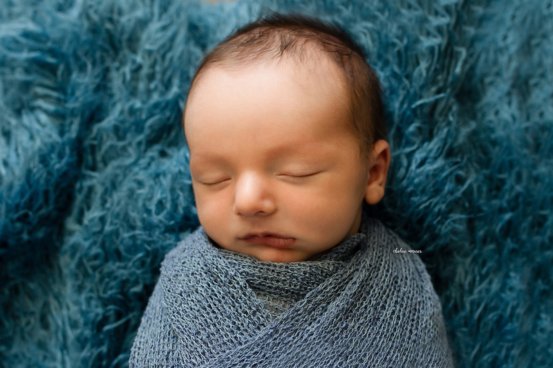 In-Home Newborn Lifestyle Session Metro Detroit Newborn Photographer