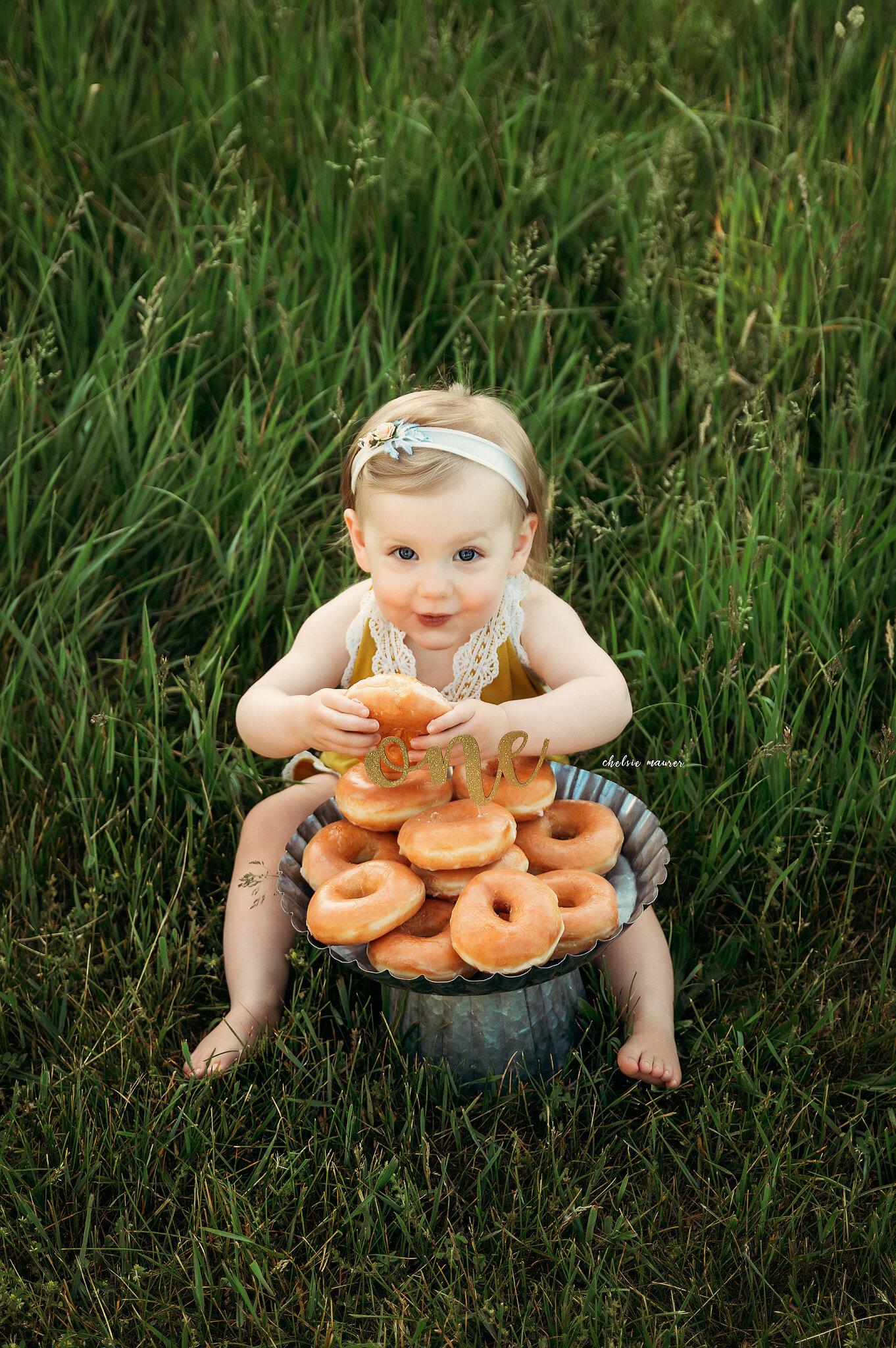 Turning the "Sweet One" Donut Session | Troy, Mi Photographer — Chelsie