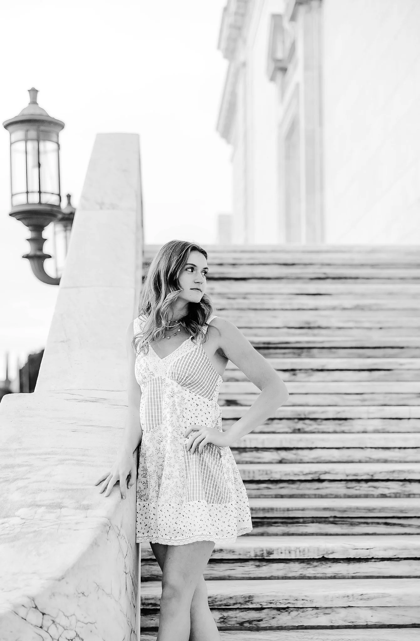 Senior pictures at Detroit Institute of Arts