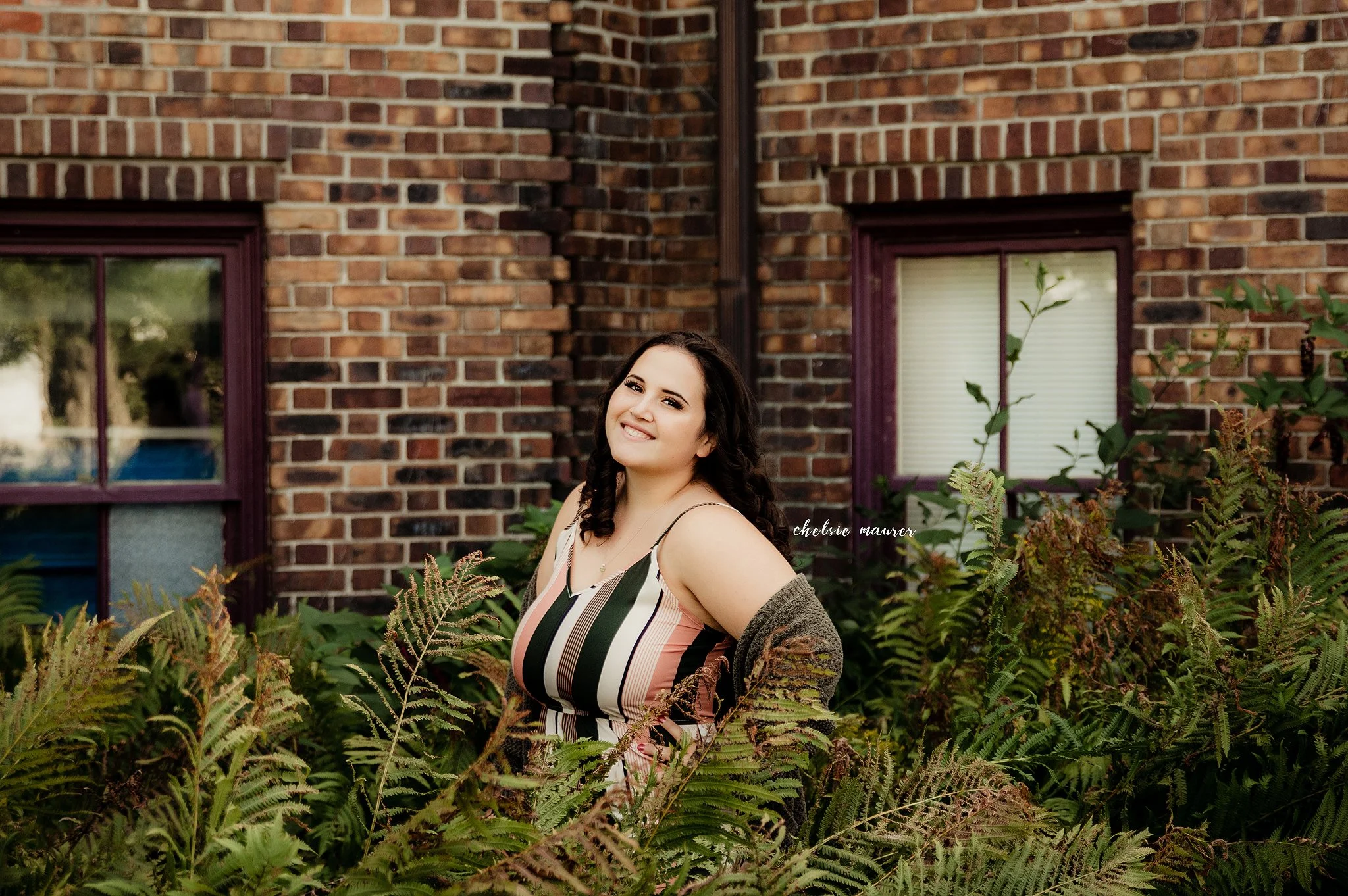Belle Isle Detroit senior session outfit ideas flowy dress