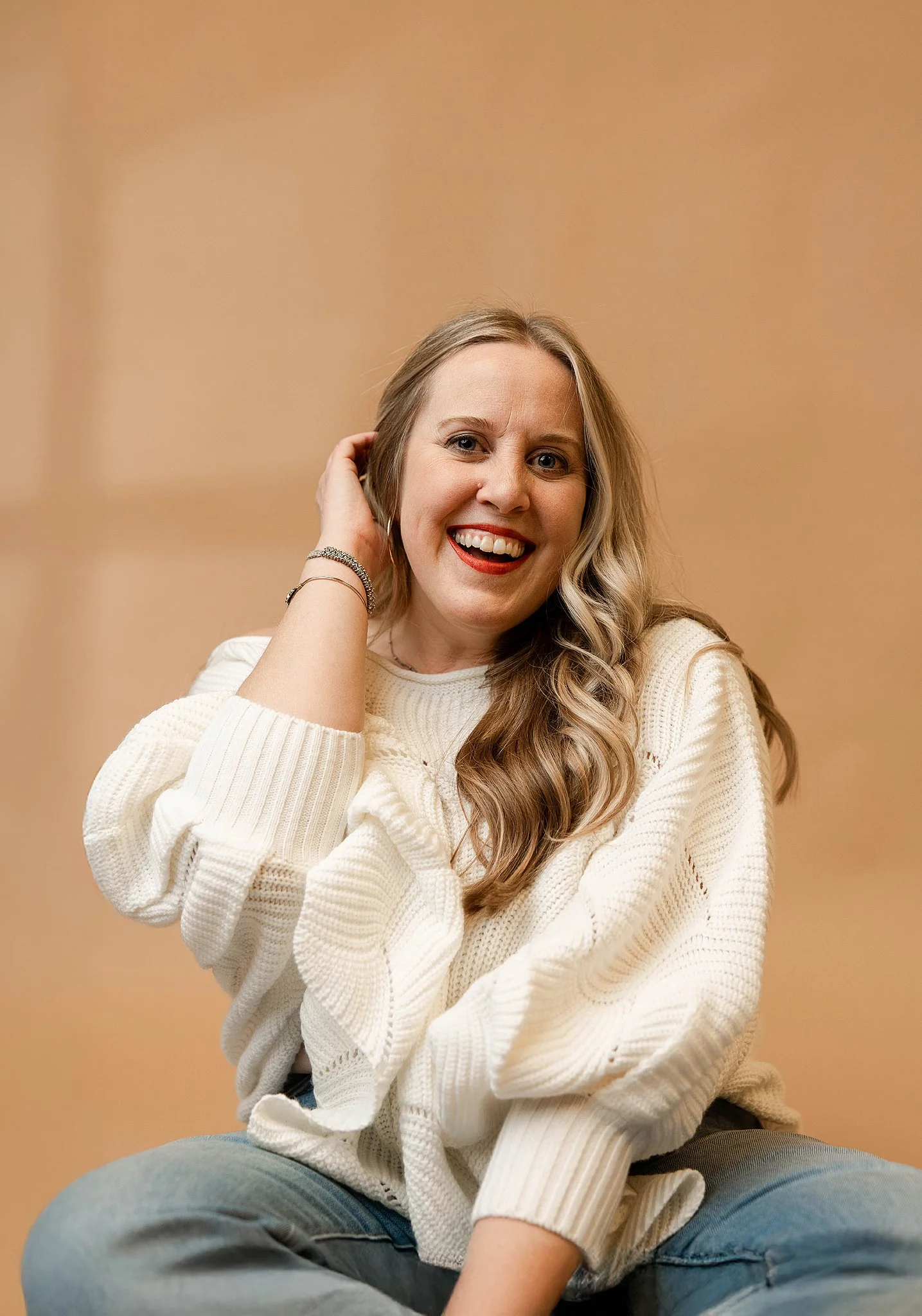 headshot of detroit's best newborn and baby photographer chelsie maurer