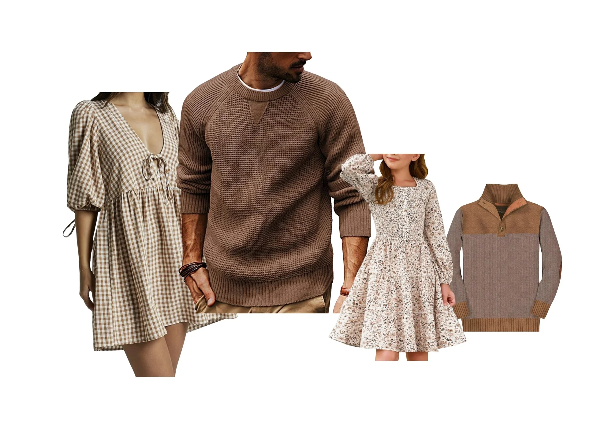 Browns and creams for beautiful neutral family pictures