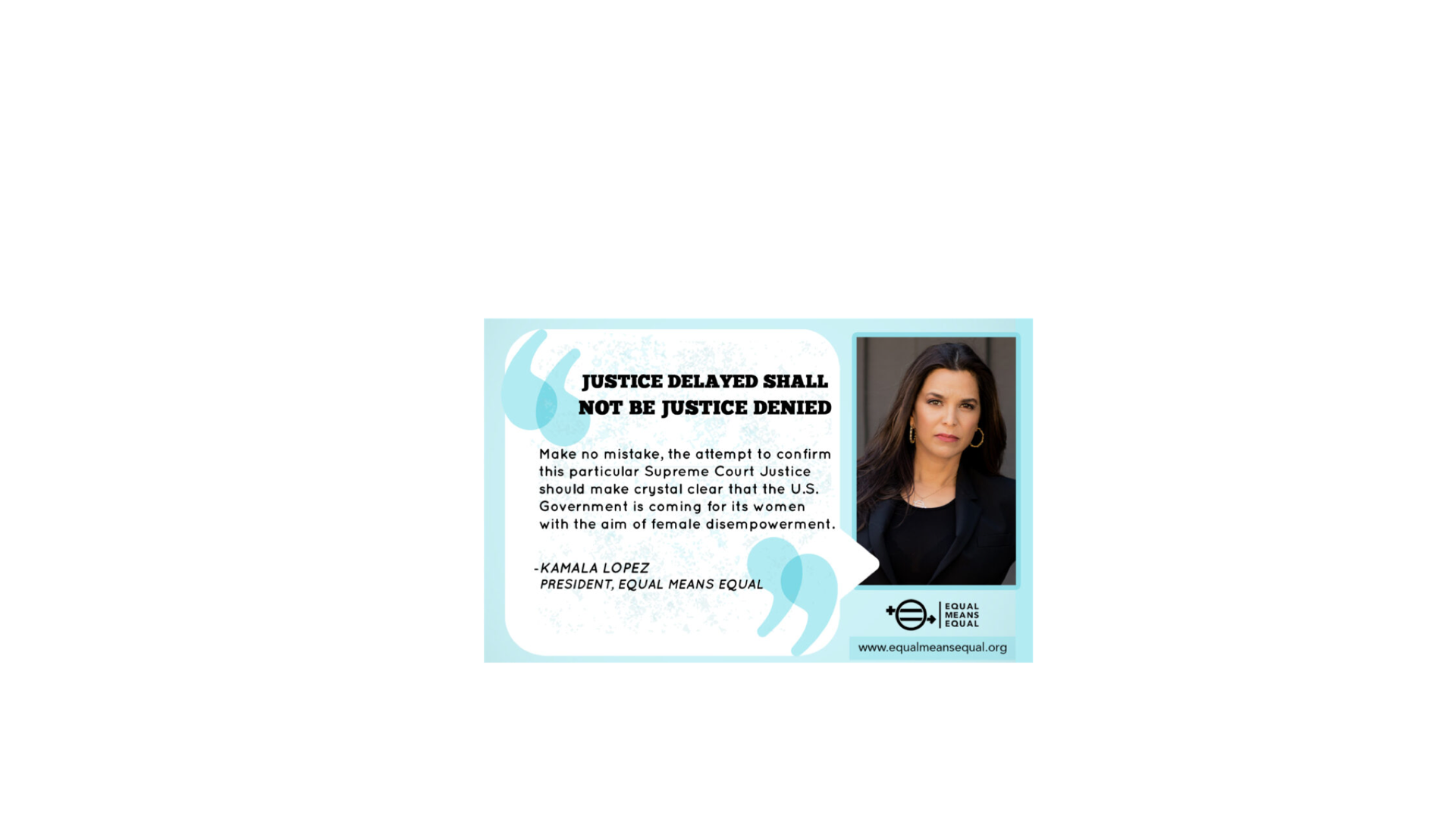 The Supreme Court refused to hear the #ERANow case.