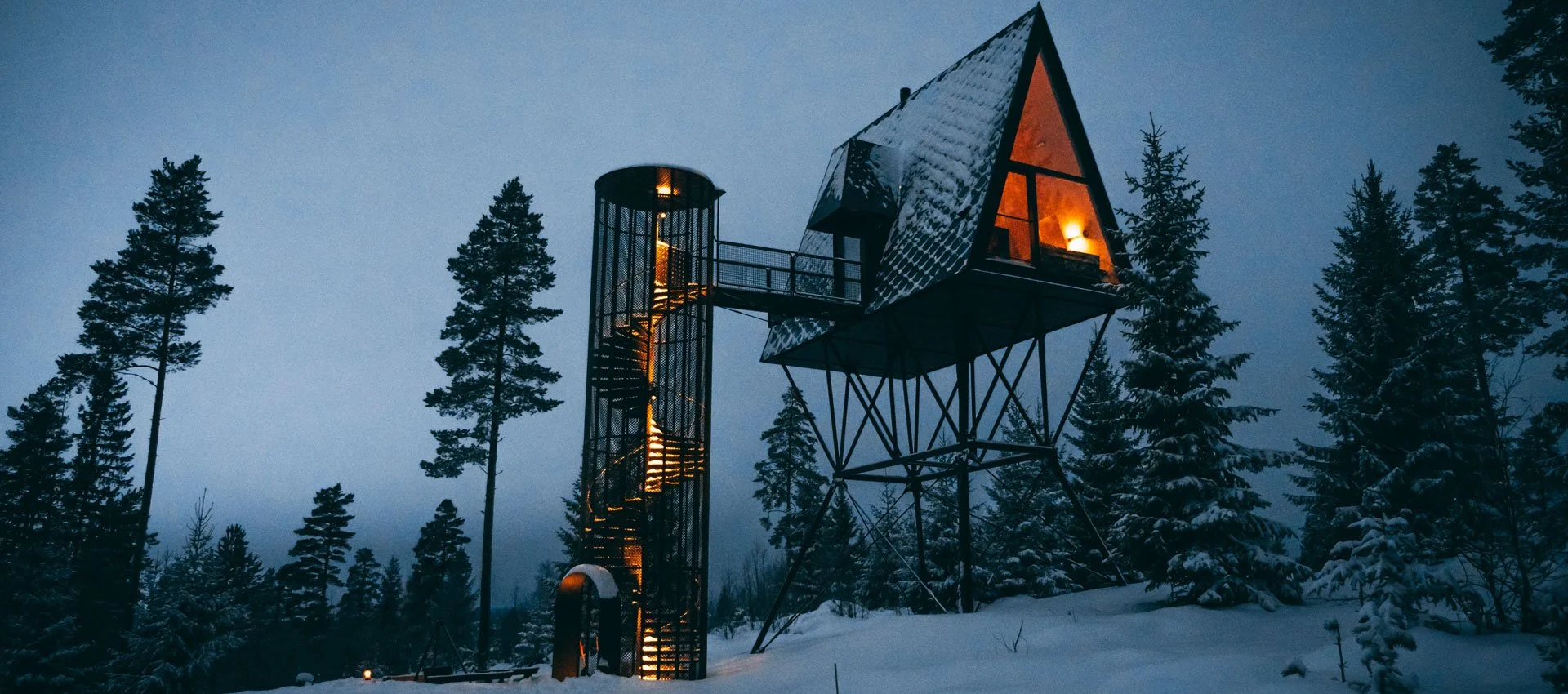 PAN - Treetop cabins in Norway