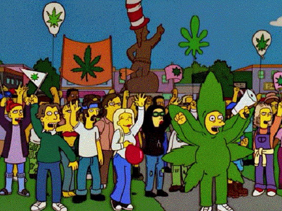 Springfield citizents at the Hempson Expo.