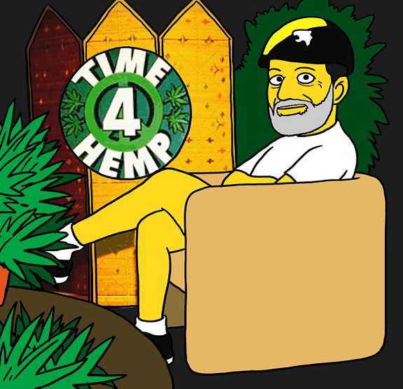 Willie Nelson takes Time 4 Hemp.