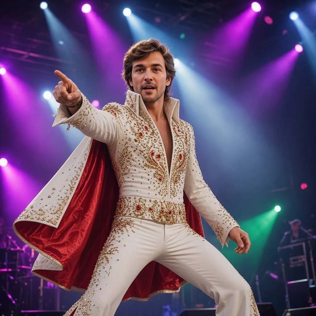 Harry Johnson as Elvis