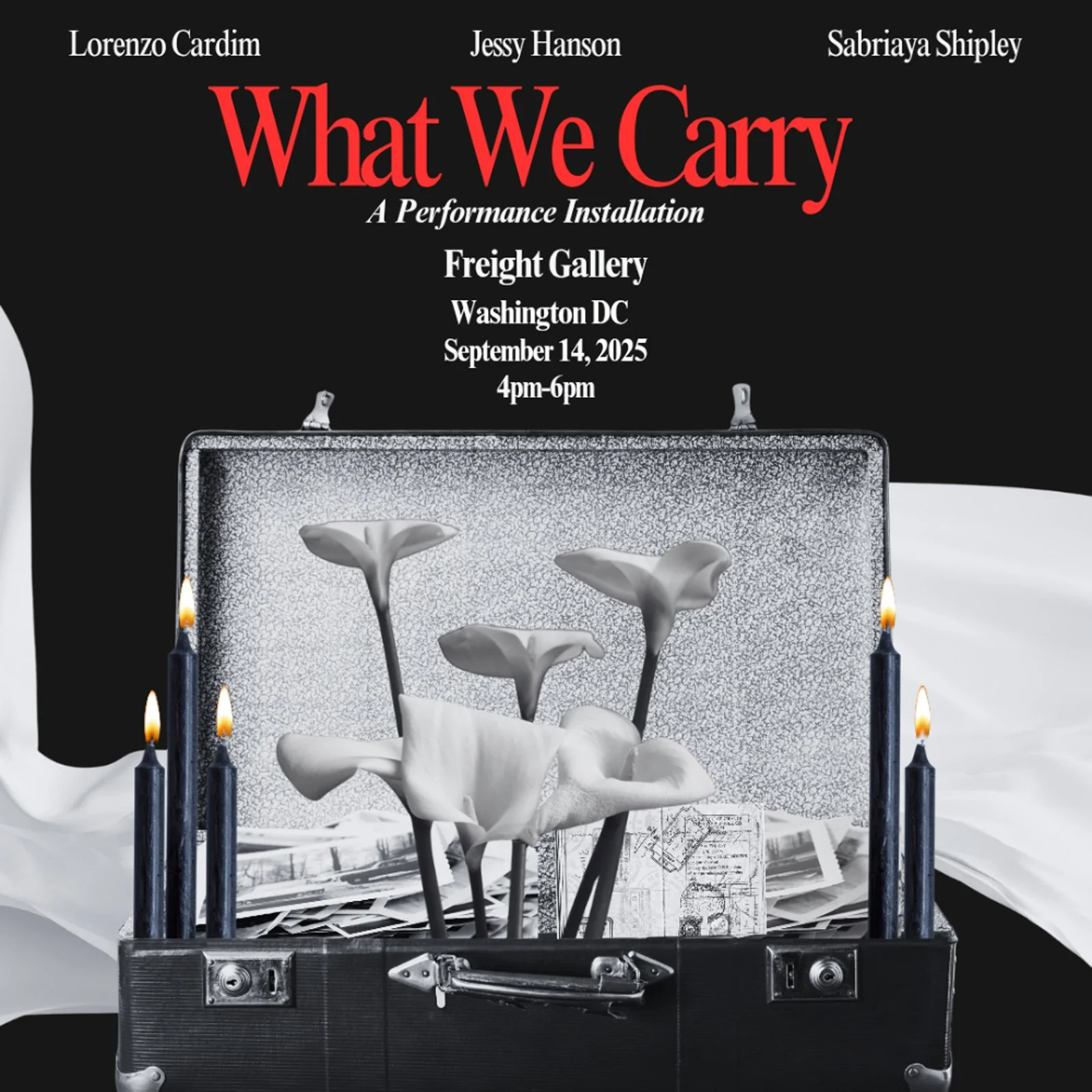 WHAT WE CARRY Lorenzo Cardim, Jessy Hanson & Sabriaya Shipley