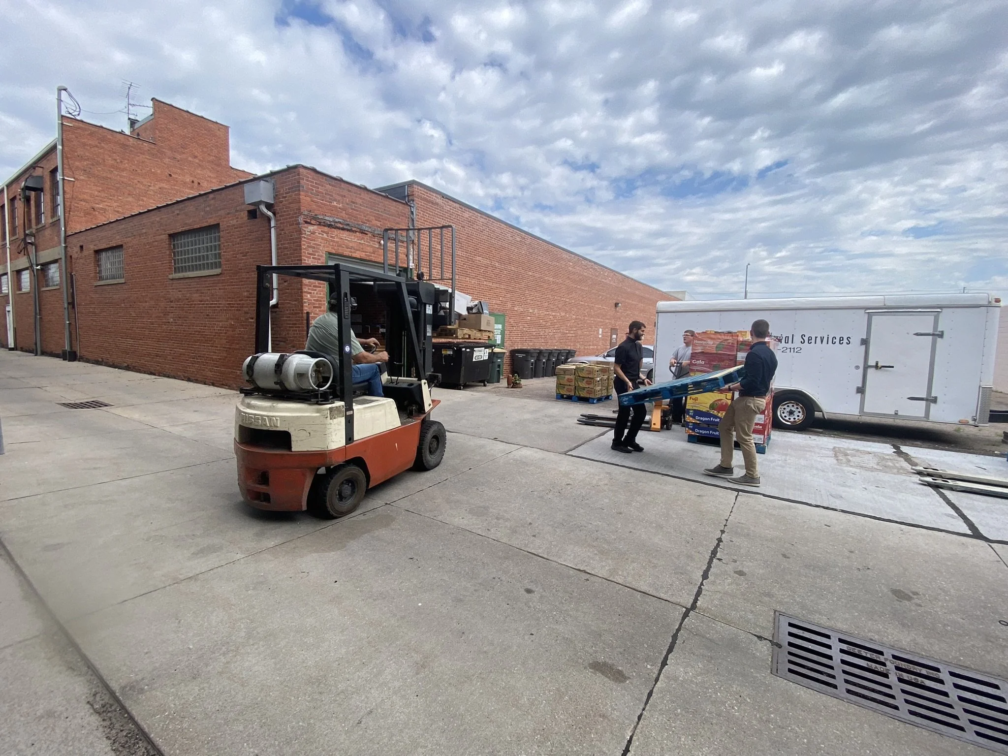 New Forklift for Catholic Social Services