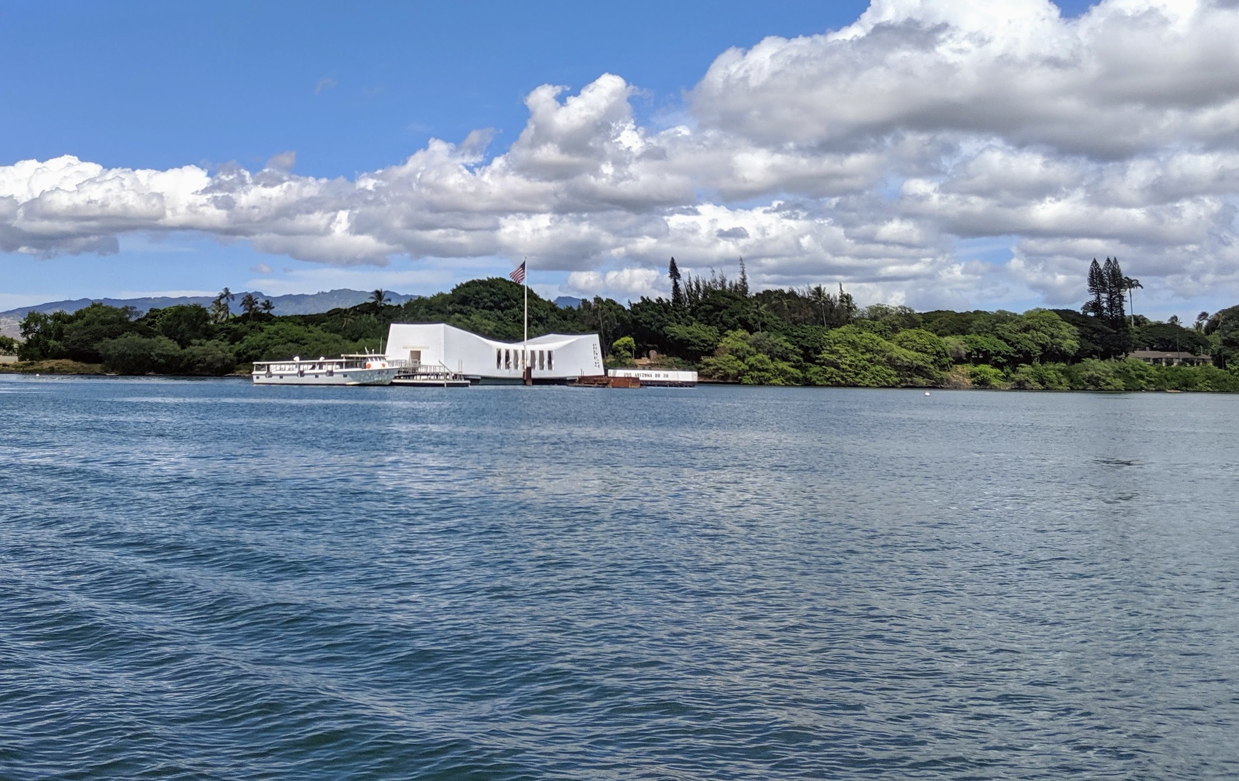  USS Arizona Memorial at Pearl Harbor 