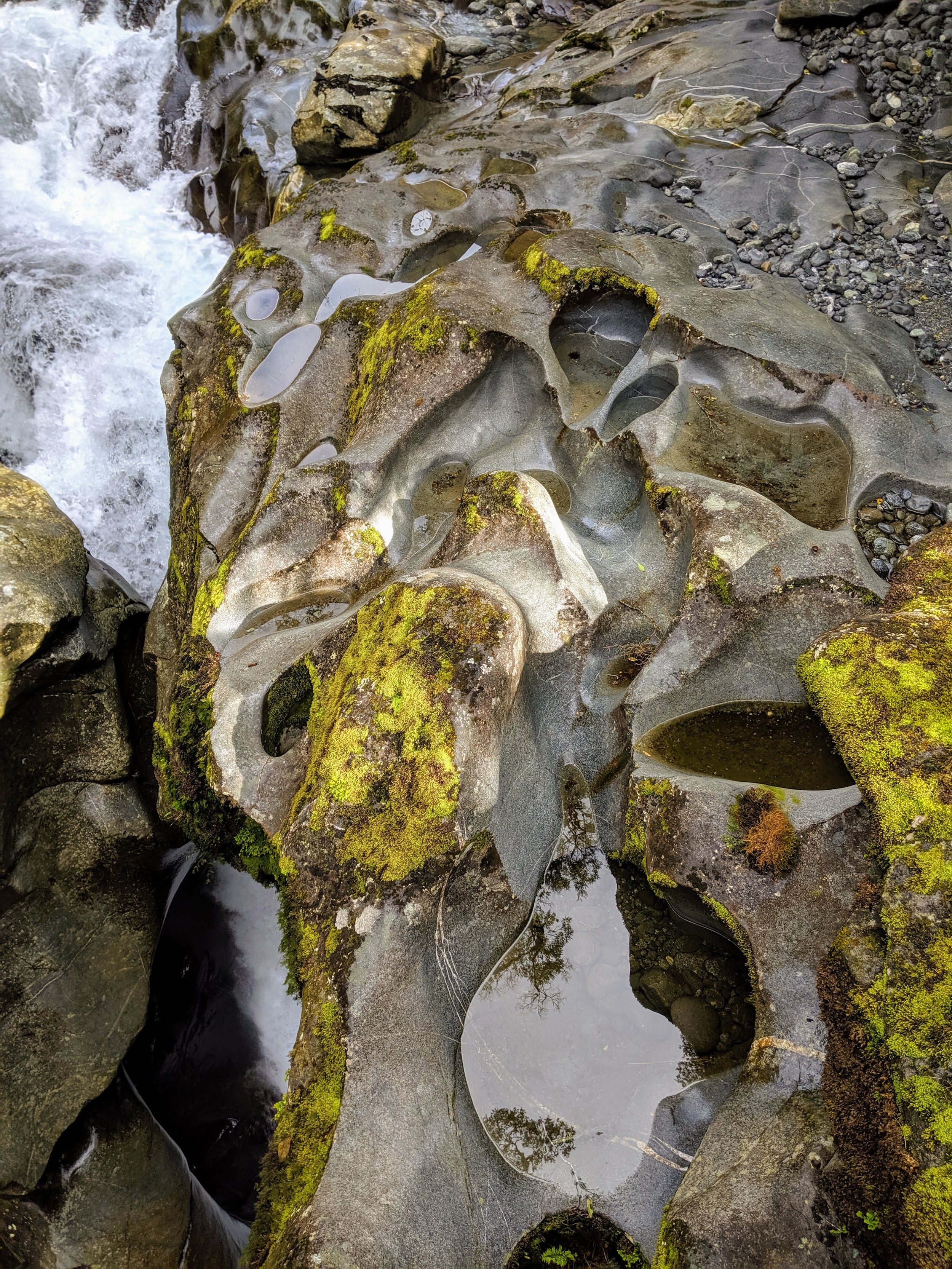  “Potholes” at The Chasm. 