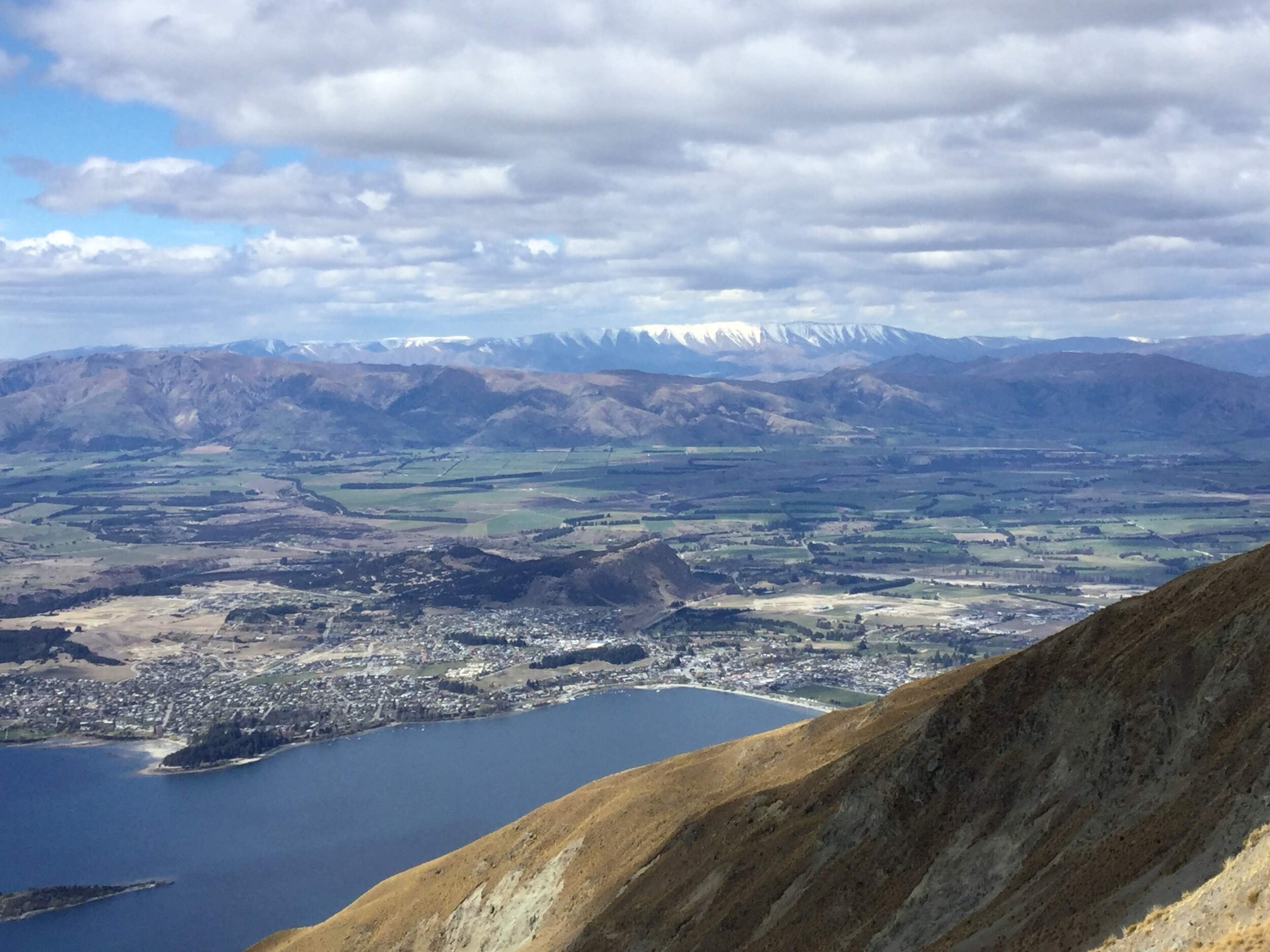 Wanaka and the Whole Valley Behind It