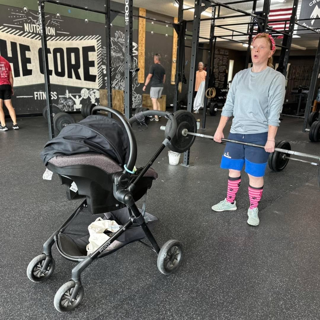 She&rsquo;s back. 💪
Same grit. New season. Tiny training partner in tow.

At The Core, we know life has seasons&mdash;pregnancy, postpartum, toddler chaos, teenage carpools&mdash;and we&rsquo;re here for all of it. Whether you&rsquo;re returning aft
