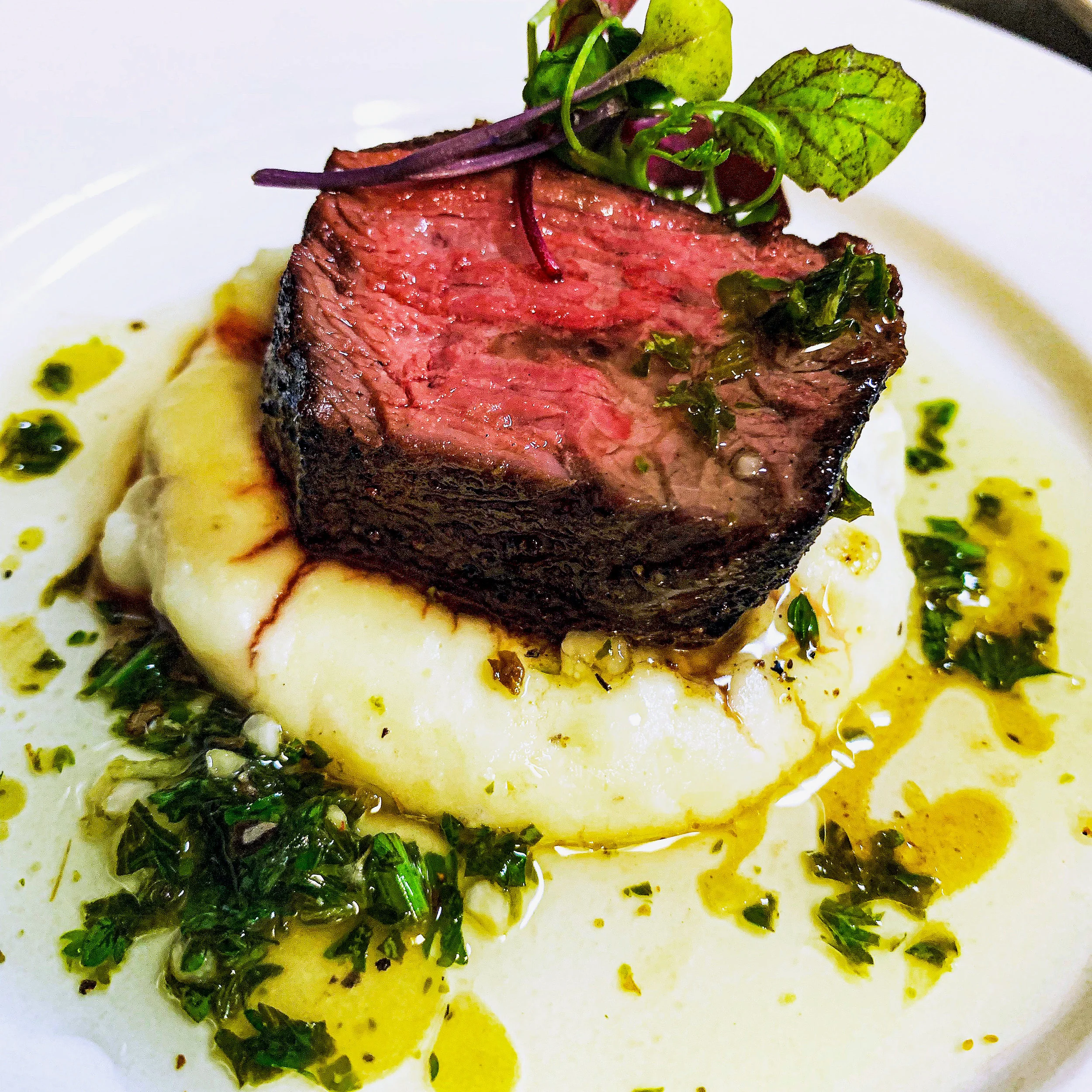 Hanger steak horseradish mashed and chili churi.jpg