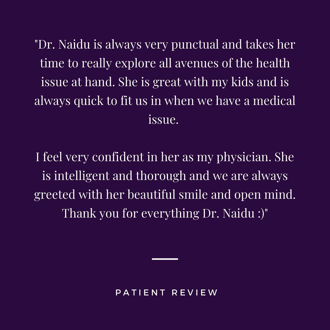 Thank you to all of our amazing patients. We are dedicated to providing you with the utmost care.💜