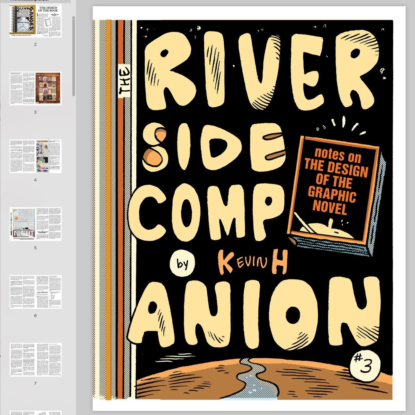 Up for subscribers, Riverside Companion #3, expanded digital edition, 64 pages