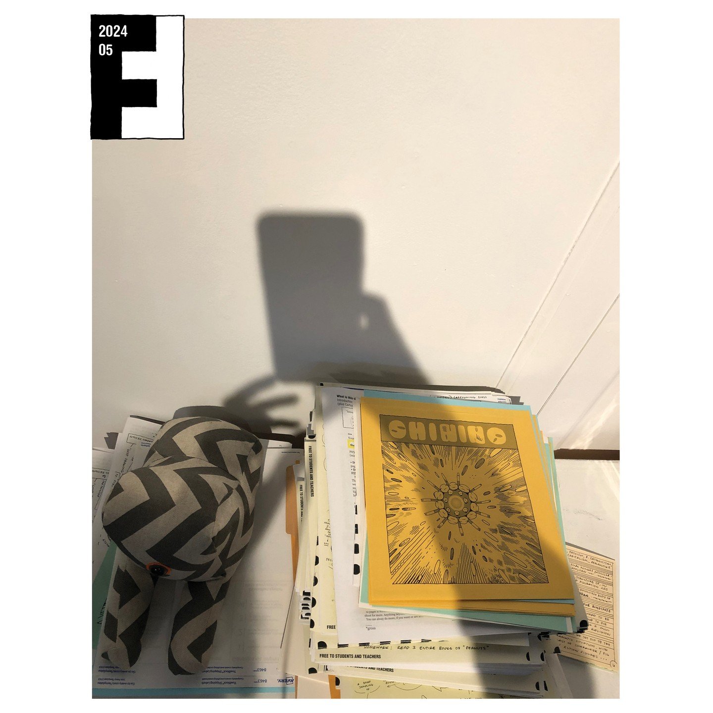 Electronic magazine &quot;F&quot; number 5 (2024) is up for subscribers. 48 &quot;pages,&quot; with sketchbook, post-tour posts, and new work on &quot;Alla Prima&quot; for Fielder 3.