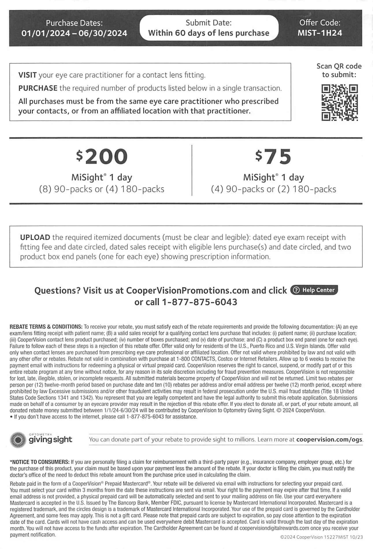 Get Up to a 200 Rebate on CooperVision Contact Lenses — Sunny Optometry