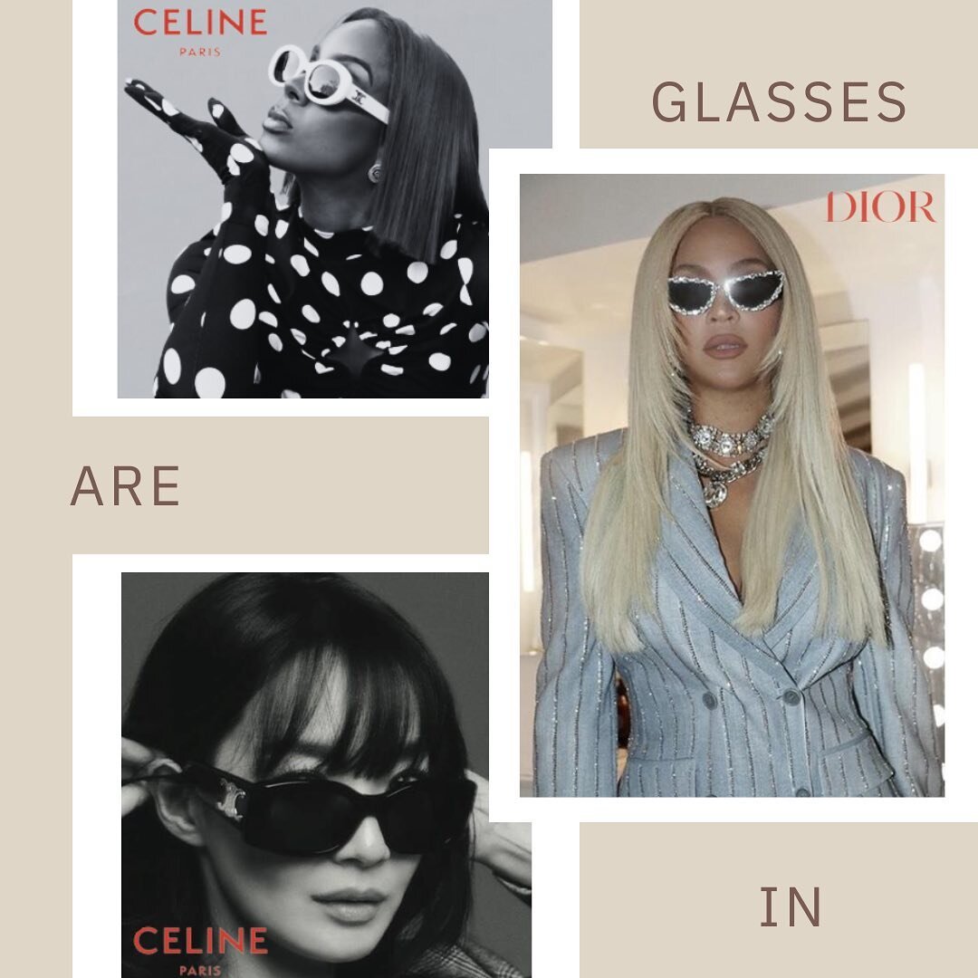 Seeing the world through a stylish lens - glasses are in, confidence is timeless. 👓✨ 

#FashionFrames #Dior #Celine #fashionweek #santamonica