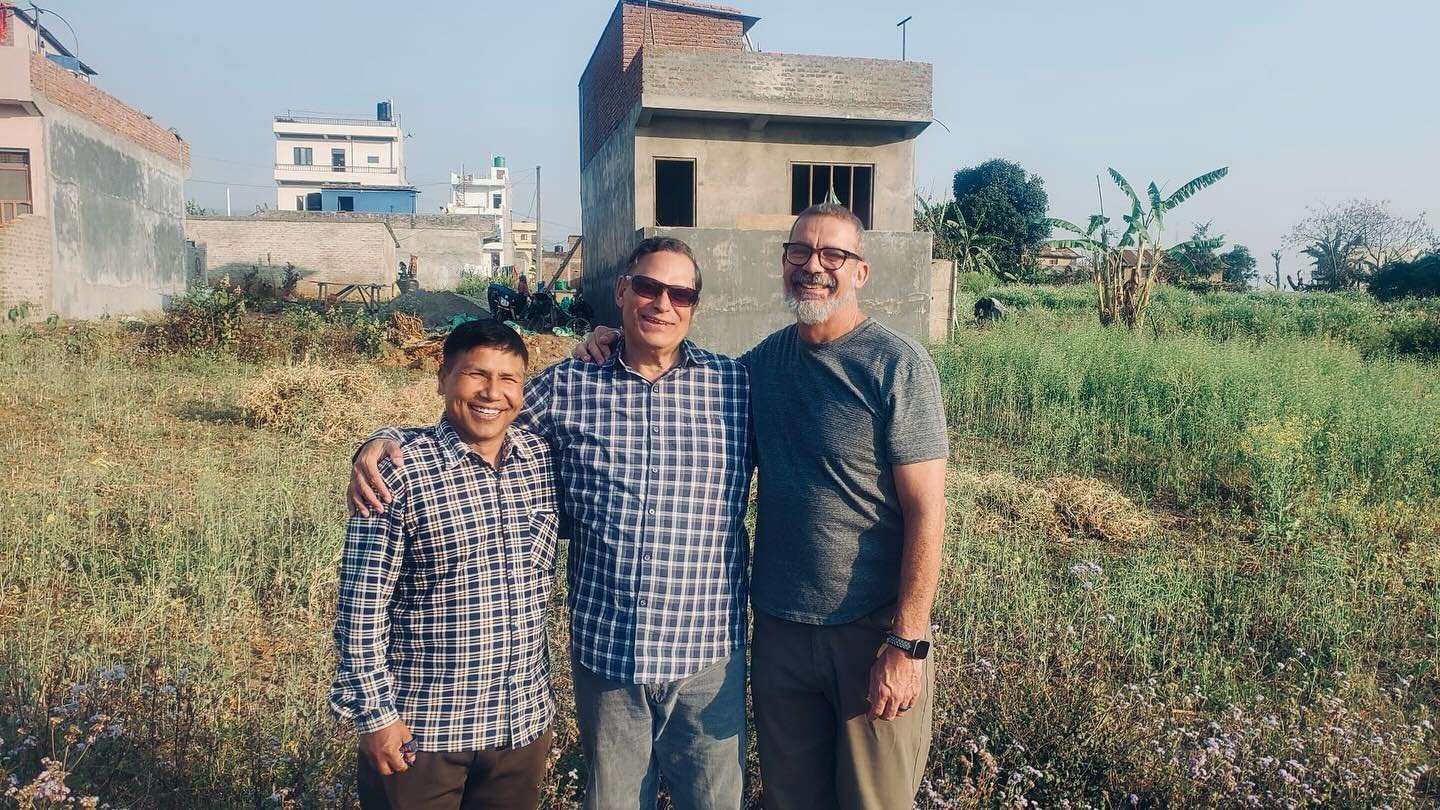 Raman (center) and his wife Kiron will be joining us tomorrow during our Sunday gathering! Raman is a pastor at a church in India. We are excited to hear about their ministry!
