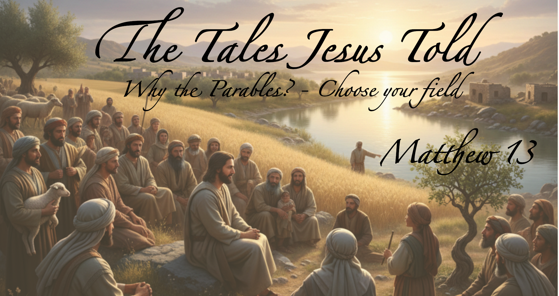 The Tales Jesus Told - Why Parables? Choose your field.