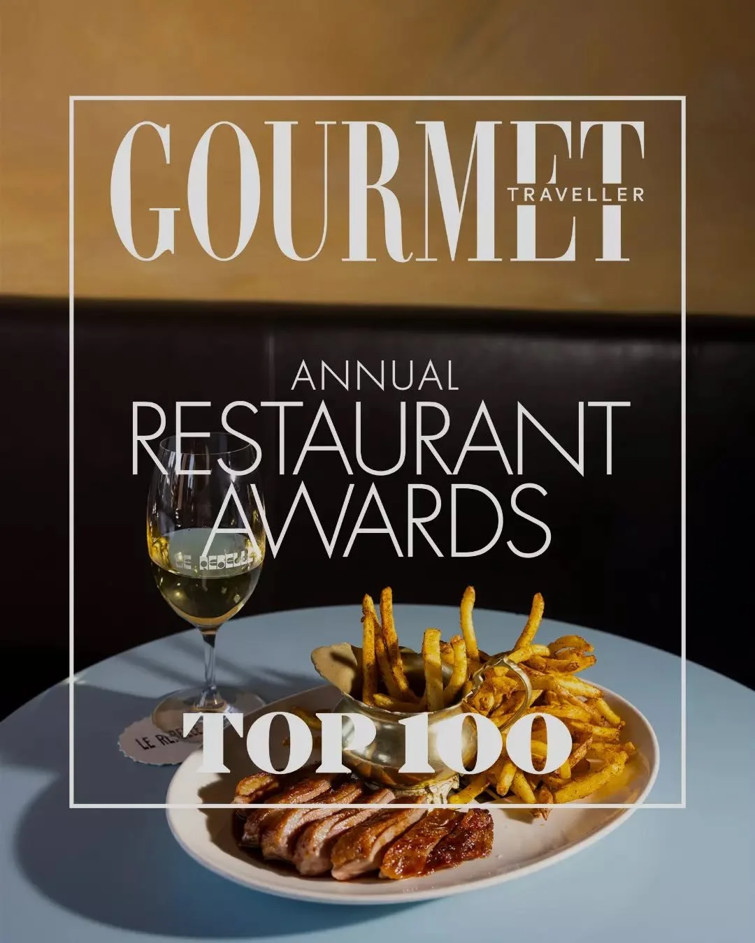 Proud as punch to be featured once again in this year's Gourmet Traveller Top 100 Restaurants guide!

A massive congratulations to our amazing team for their dedication and hard work they put in year after year.

We&rsquo;re honoured to be listed alo