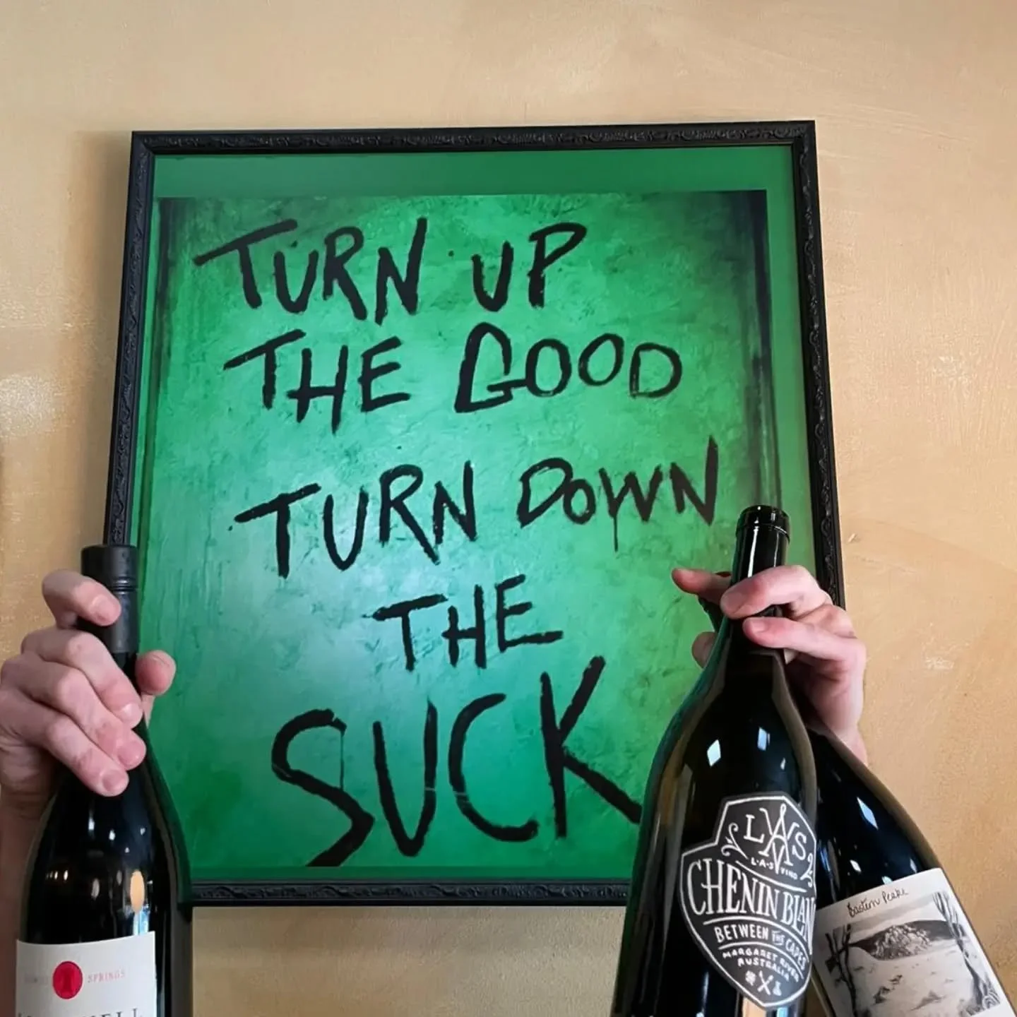 We hung this poster with a quote from a cult movie during COVID times with its simple mantra, and somehow, it never felt right to take it down.

Fast forward to today in 2026, and it still feels just as relevant as it did then.

We know things feel t