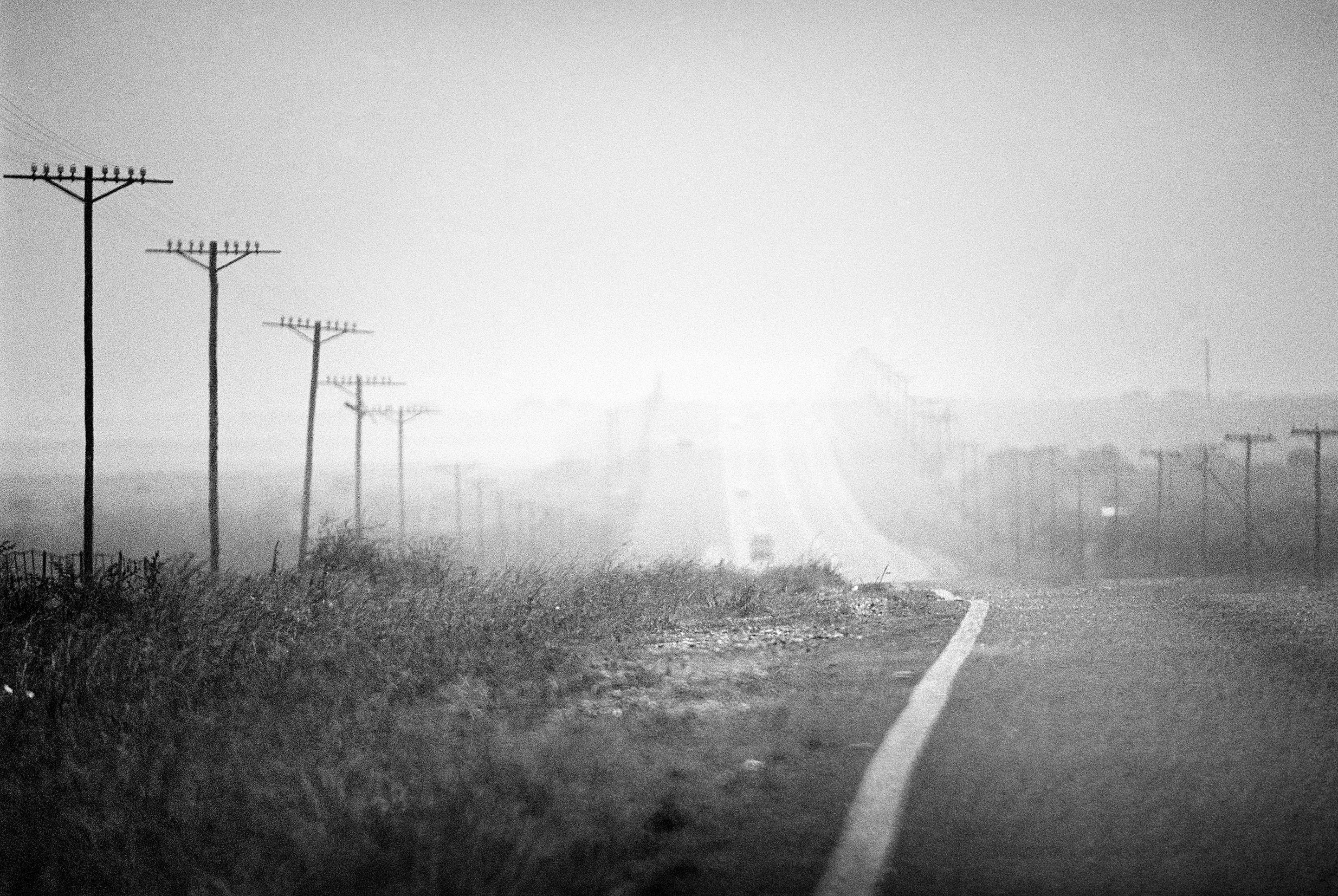  Dust Storms at Noon on the R34 between Welkom and Hennenman, Free State II/ 2007 