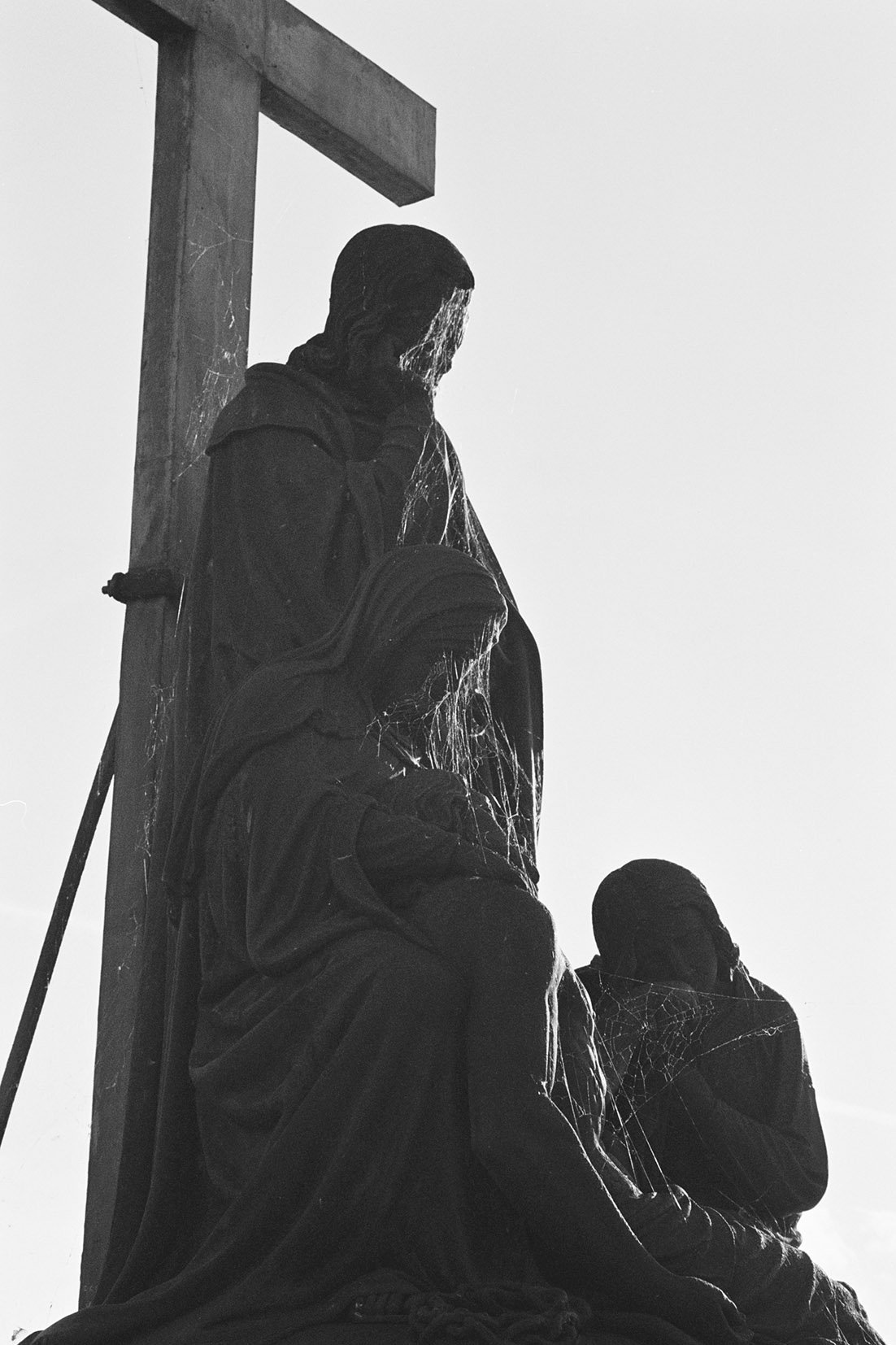  ‘The Pieta’ – Crucifixion sculpture on the Charles Bridge, Prague, Czech Republic/ 2003 