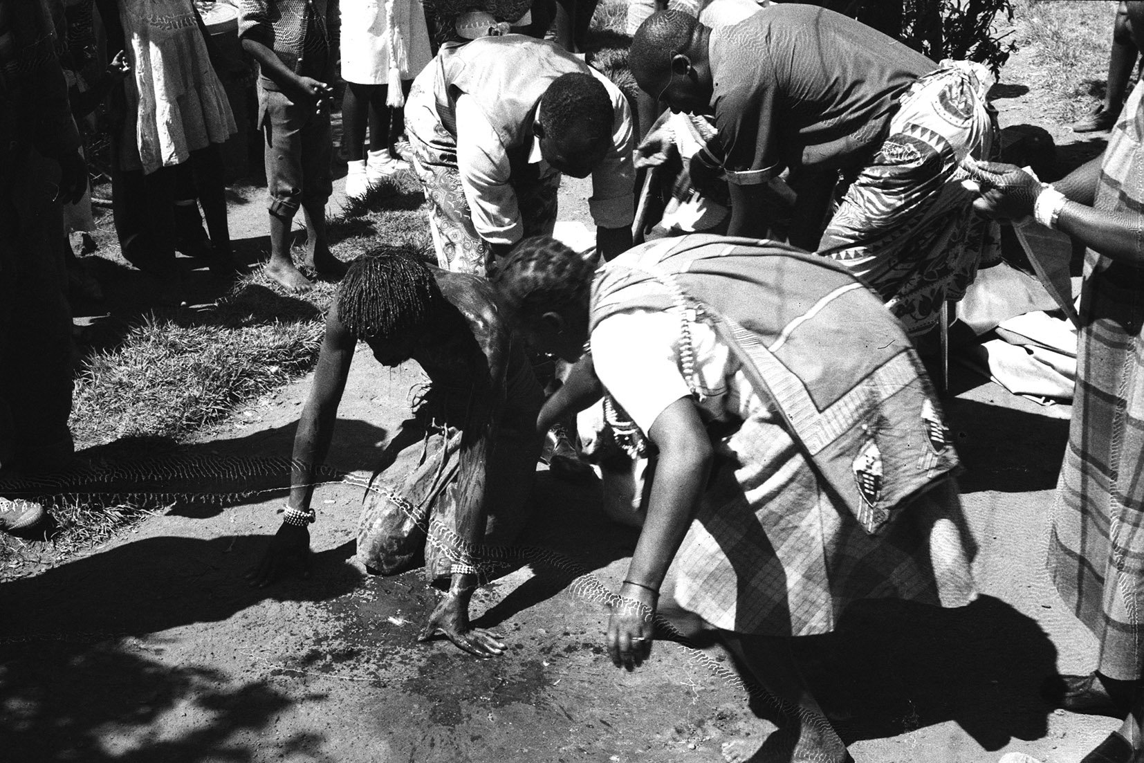  The initiation of Ishmael, White City, Jabavu, Soweto/ c.1983 