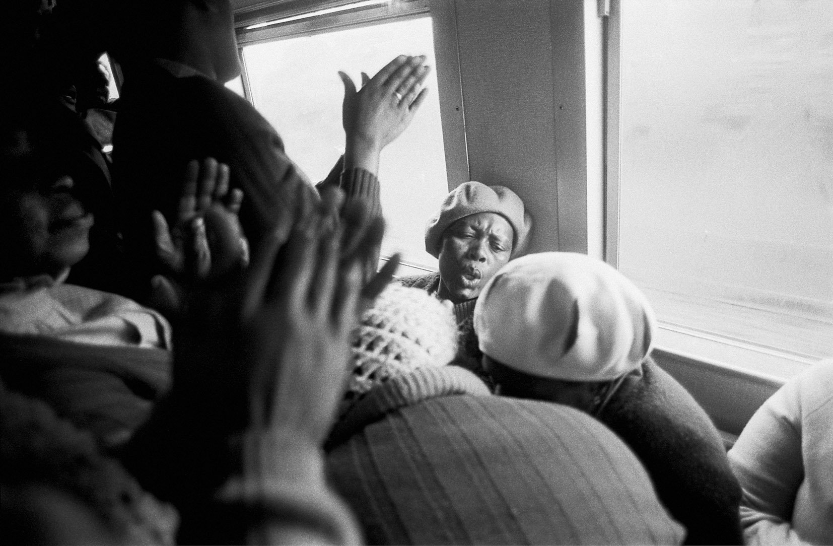  Hands in worship, Johannesburg-Soweto Line/ 1986 