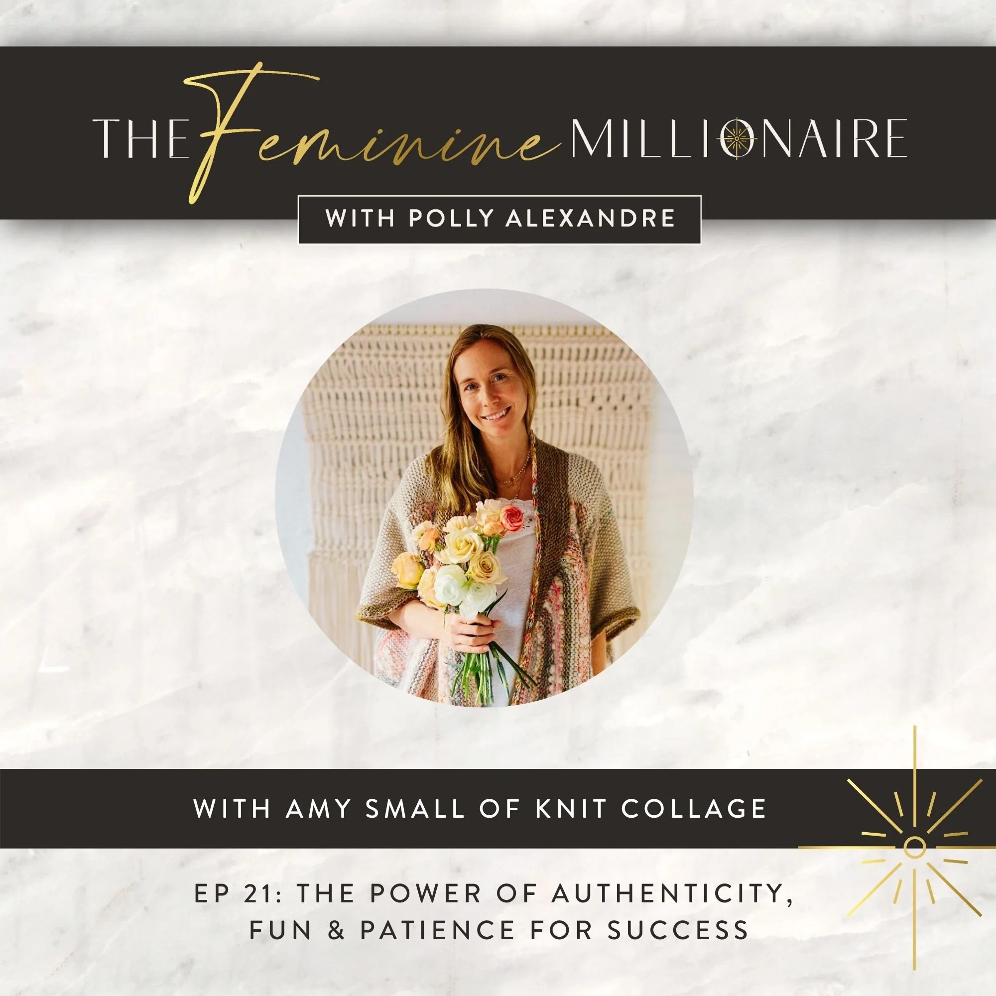 Ep. 21: “The Power of Authenticity, Fun &amp; Patience for success” with Amy Small from Knit Collage