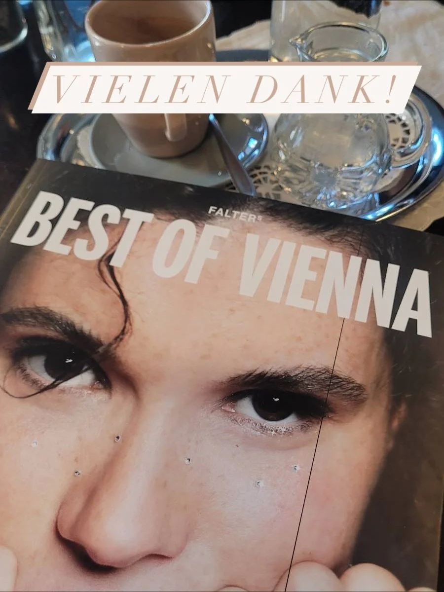 Danke an @faltersbestofvienna für den superschönen Artikel und Support von Nini Tschavoll.