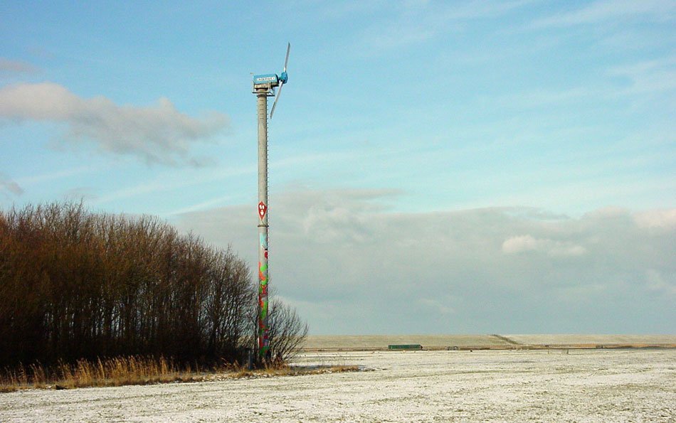 De Monnik, een 'Lagerwey' bij Camperduin