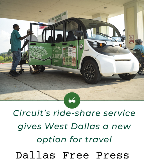 Circuit's ride-share service gives West Dallas a new option for travel