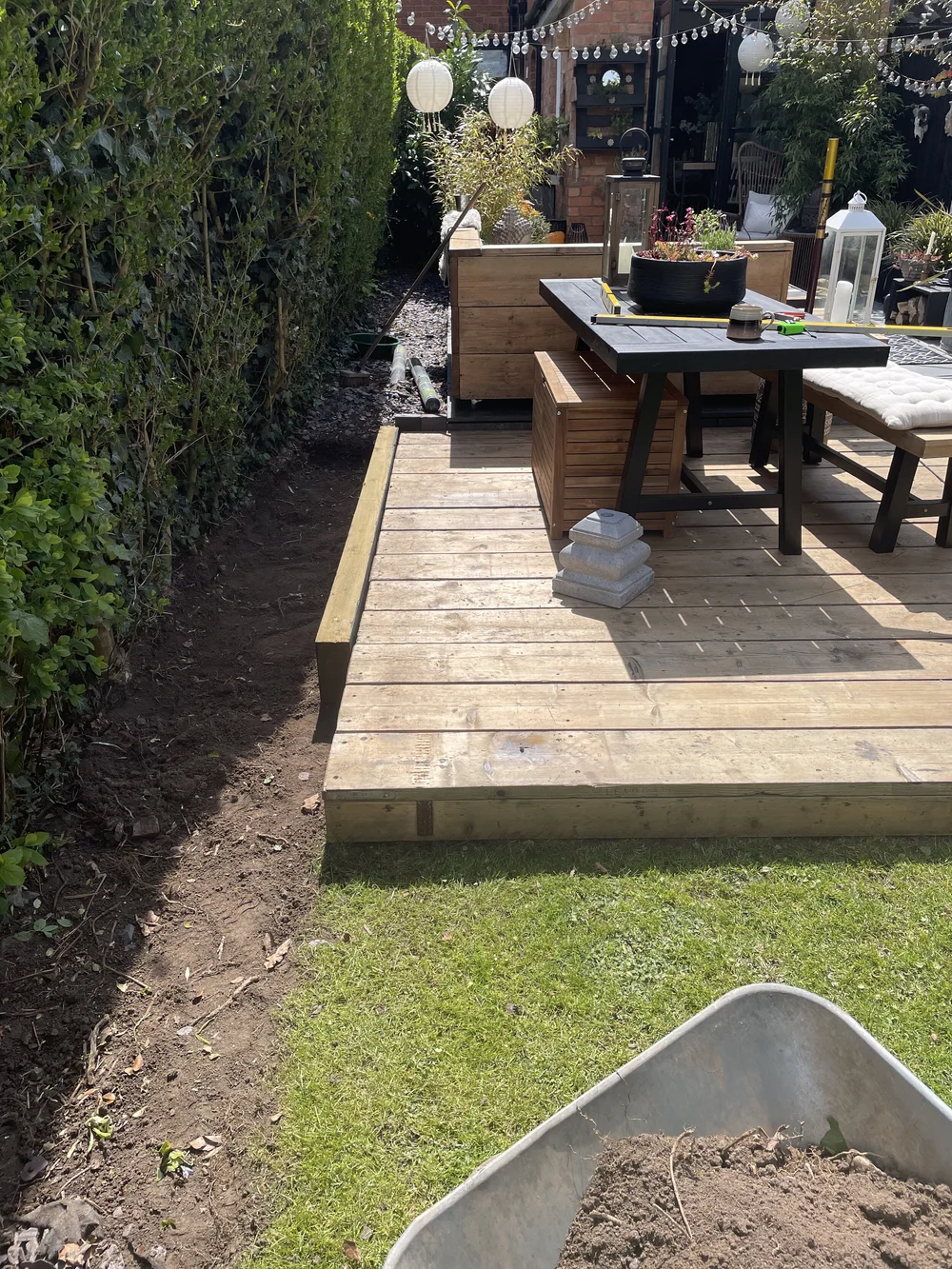 Prepared bed space.jpeg