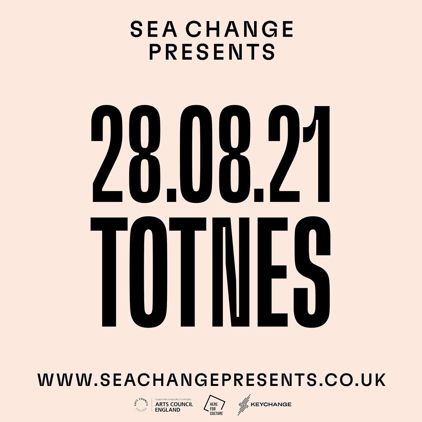 SEA CHANGE PRESENTS x THE BULL 
28.08.21 
TOTNES

We are pleased to announce that we are collaborating with our friends at @seachangepresents &amp; @driftrecordshop in hosting an afternoon of drop-in conversations and (bookable in advance) supper ses