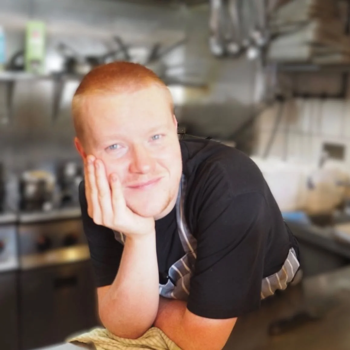 Fez // 

Six years ago, Rowan, affectionally known as Fez, walked through our door as a KP. Today he leaves us a Senior Chef de Partie, having run and held down many a busy shift in the pub, slinging pizzas @albatross_totnes , generally cooking up a 