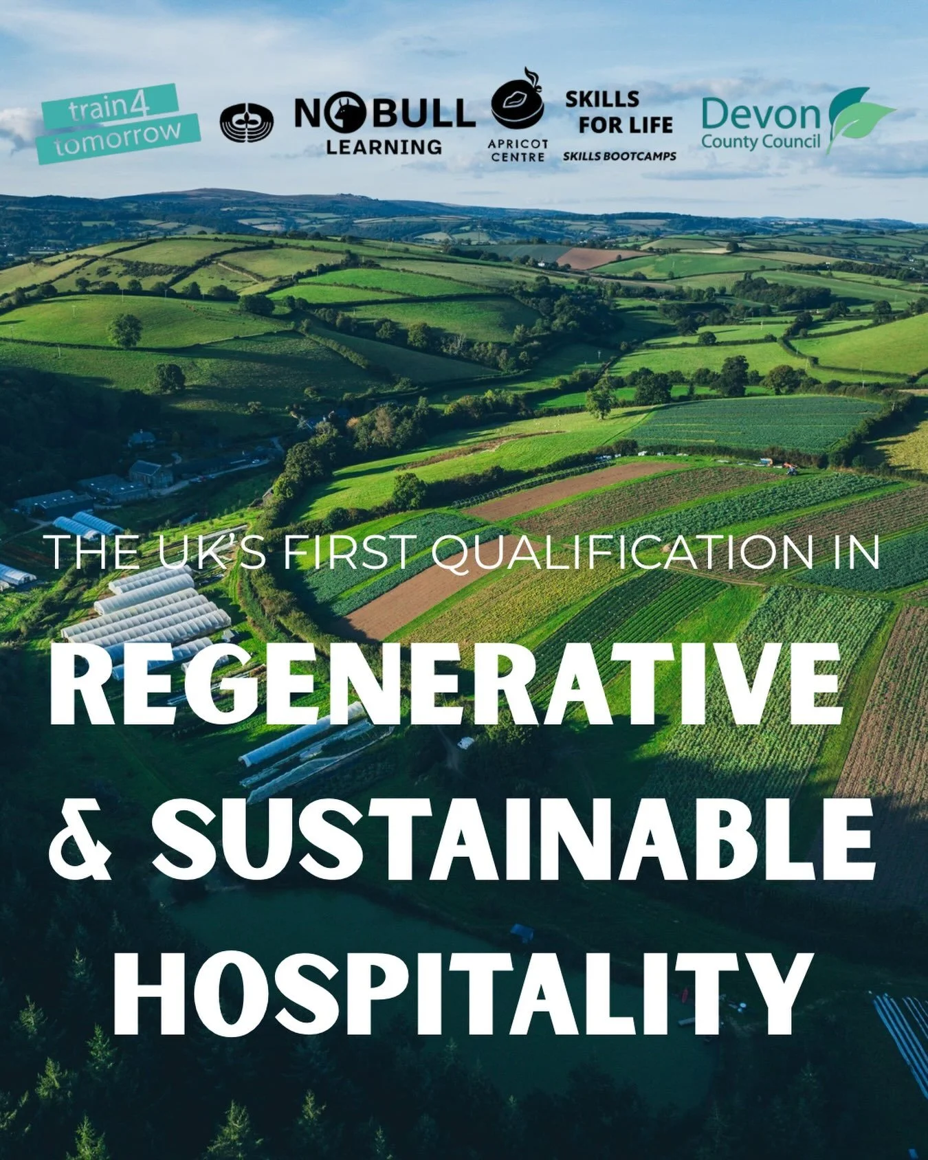  
DEVON COHORT No.3 // Starts 10th September 2026.

We are super grateful to Skills Boot Camp, Train4Tomorrow &amp; Devon County Council for enabling us to offer full bursaries for cohort 3 of our 💚 Level 3 Course in Regenerative &amp; Sustainable H